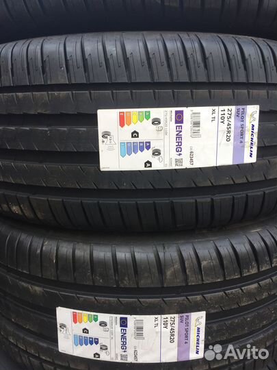 Michelin Pilot Sport 4 SUV 275/45 R20 и 305/40 R20 112Y