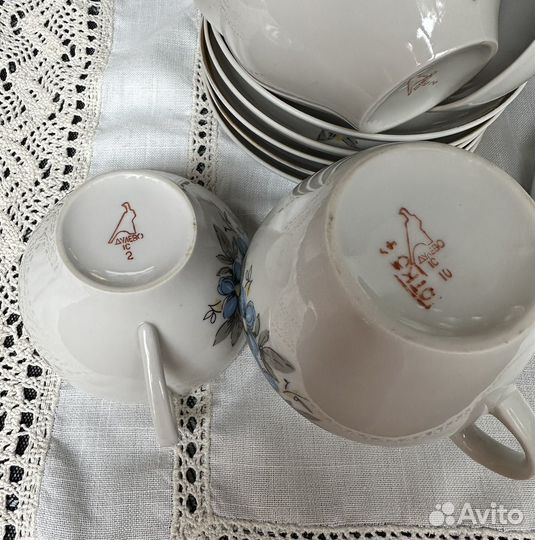 Чайный сервиз СССР дулево