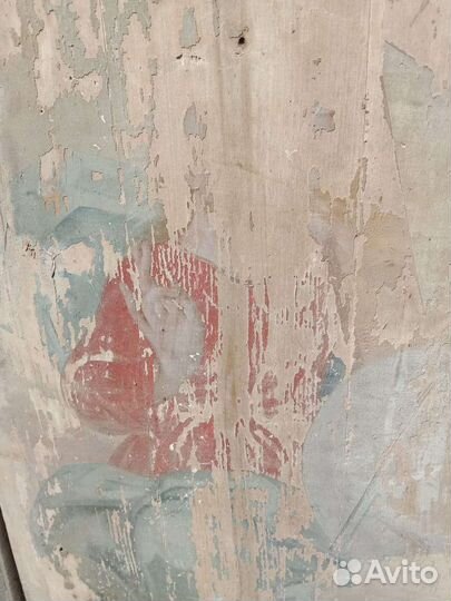 Икона Святая троица под реставрацию