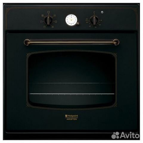 Газовый духовой шкаф hotpoint ariston ga2 124 bl ha