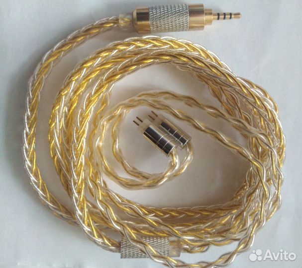 Кабели для наушников, разъём 2pin