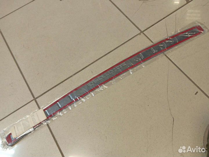 Накладка на задний бампер sportage 4