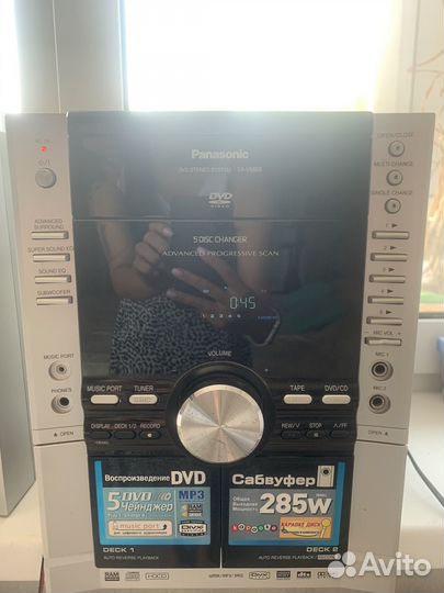 Музыкальный центр panasonic
