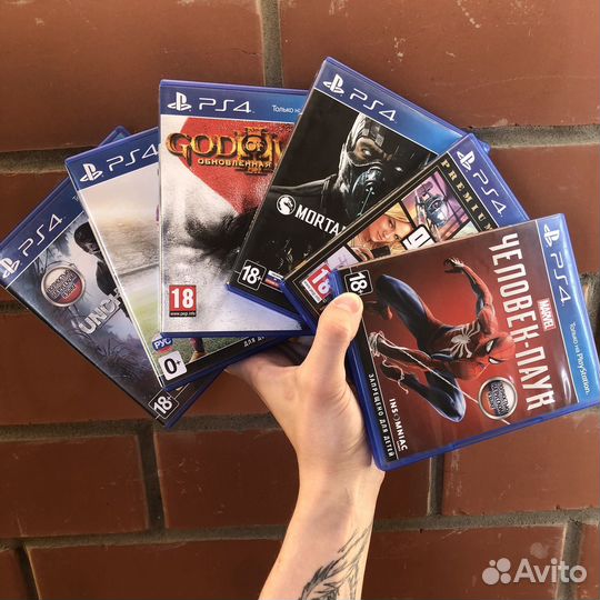 Игры на дисках для PS4 и PS5 /обмен/выкуп