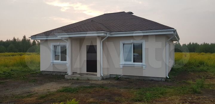 Дом 82,6 м² на участке 8 сот.