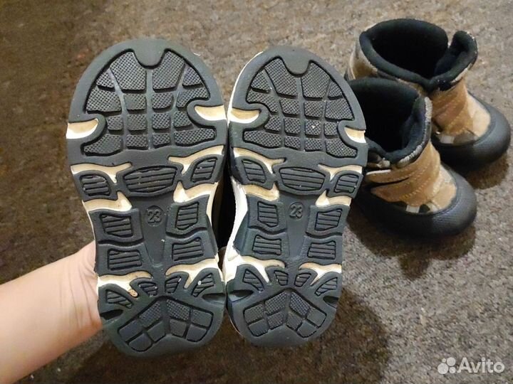 Ботинки демисезонные 23 размер