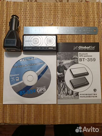 Bluetooth GPS приемник GlobalSat bt-359