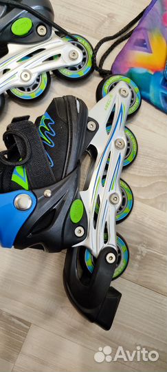 Роликовые коньки детские раздвижные 26-29