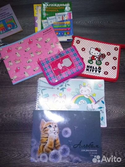 Новые Школьные (канц.товары для девочки.Тема