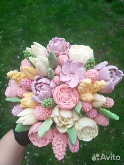 Букеты из шоколада ручной работы