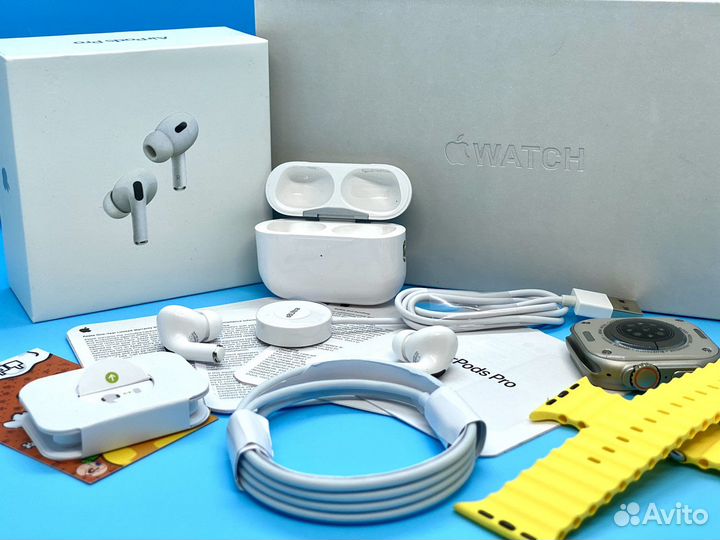 AirPods Pro 2 + Apple Watch Ultra