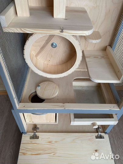 Витрина - клетка для шиншилл, дегу, белок и др