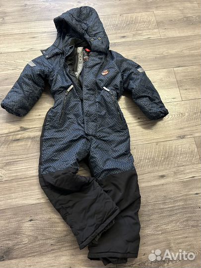 Зимний комбинезон для мальчика рост 116-122