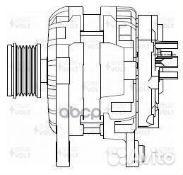 Генератор Лада largus (20) /X-RAY (20) 1.6I 125A