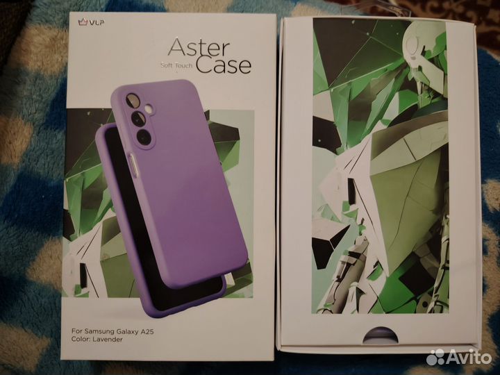 Чехол VLP на Samsung A25 фиолетовый