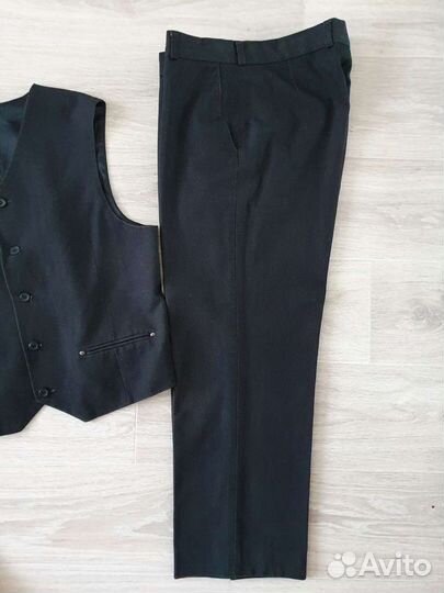 Брюки, жилетка р.146