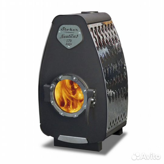 Печь-Камин Stoker nautilus 170 aqua