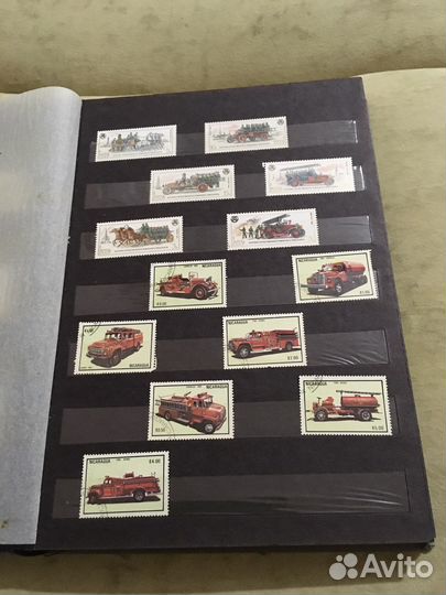 Альбом с почтовыми марками эпохи СССР