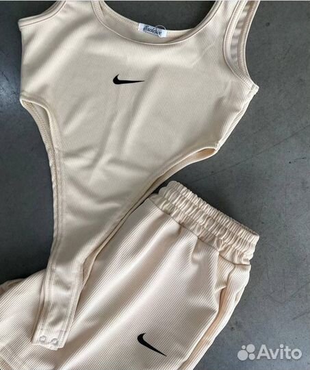 Костюмы летние женские боди+шорты