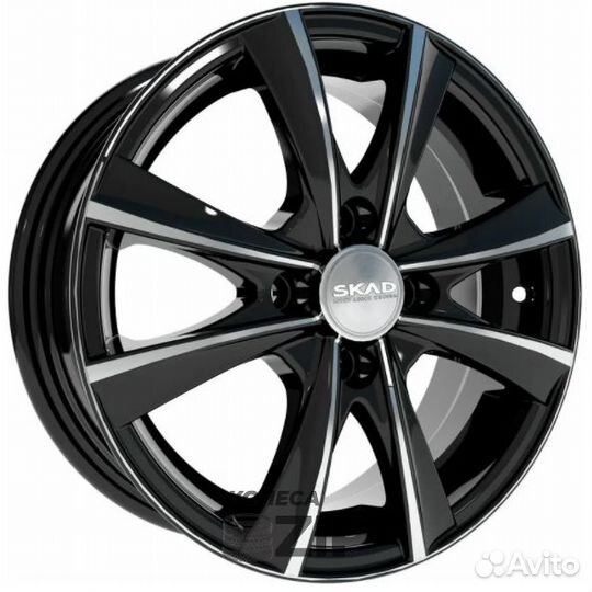 Скад Мальта 6x15 4*100 ET45 DIA67.1 Алмаз Литой