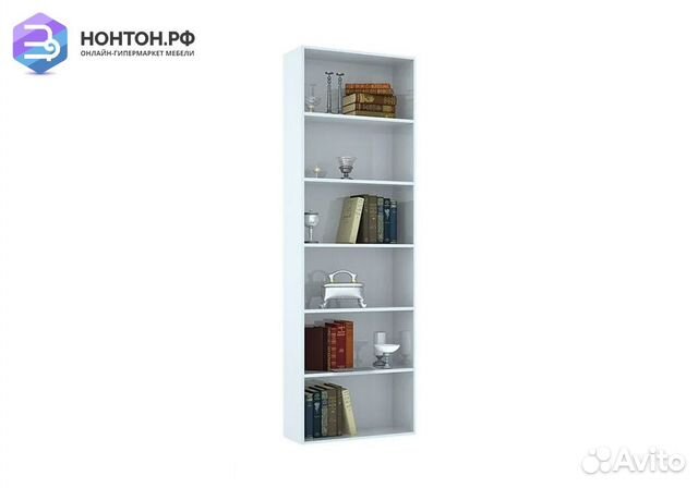 Стеллаж Лофт белый