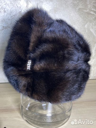 Шапка норковая женская