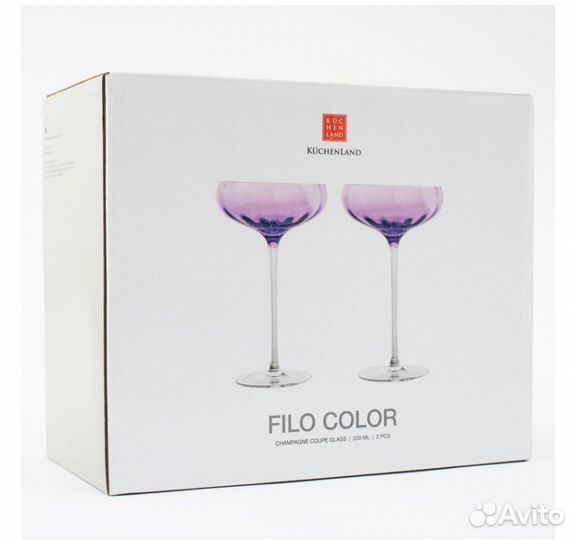 Бокал-креманка для шампанского