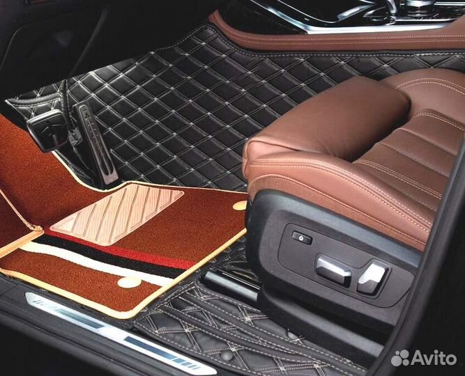 3D Коврики BMW 7 серии из Экокожи