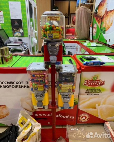 Механические торговые автоматы аппараты с жвачкой