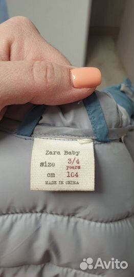 Куртка zara на мальчика