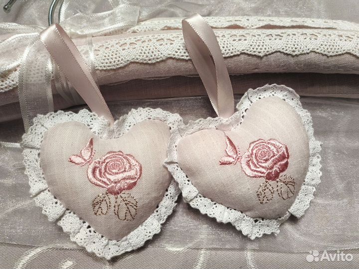 Вешалки плечики мягкие подарочные - набор 3 шт