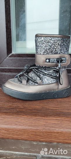 Сапоги зимние детские 25р