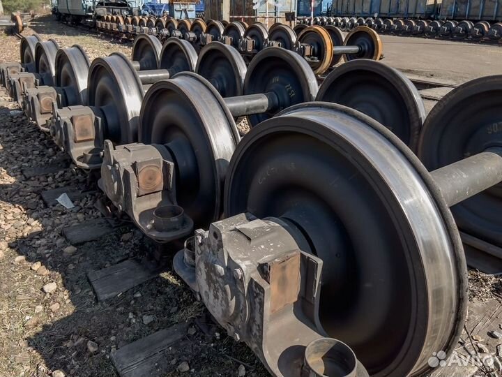 Колесная пара б/у для грузового вагона