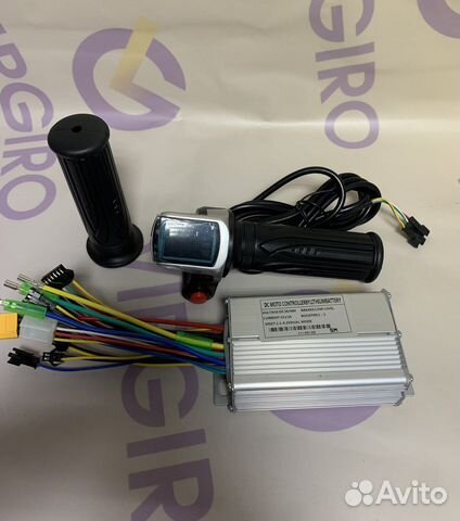 Ручка газа + контроллер для электровелосипеда