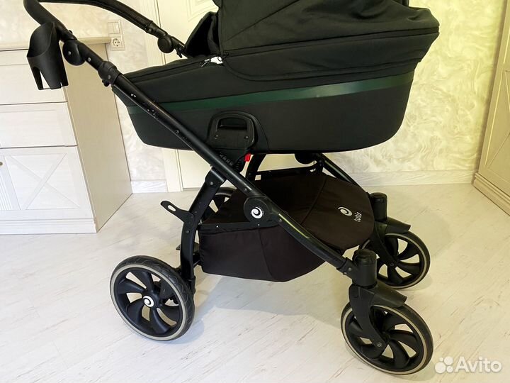 Коляска tutis uno 3 в 1 Pistachio в подарок комбез