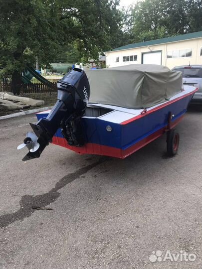 Продам лодку Прогресс 2 с мотором Yamaha 50