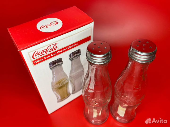 Набор 2 бутылочки Кока кола (соль, перец)