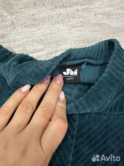 Вельветовое платье на рост 140-152см в идеале