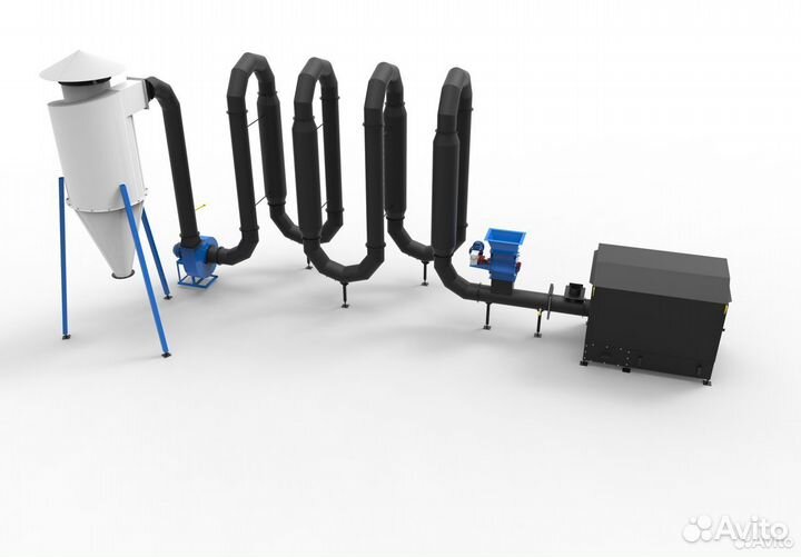 Сушильный агрегат серии са 600