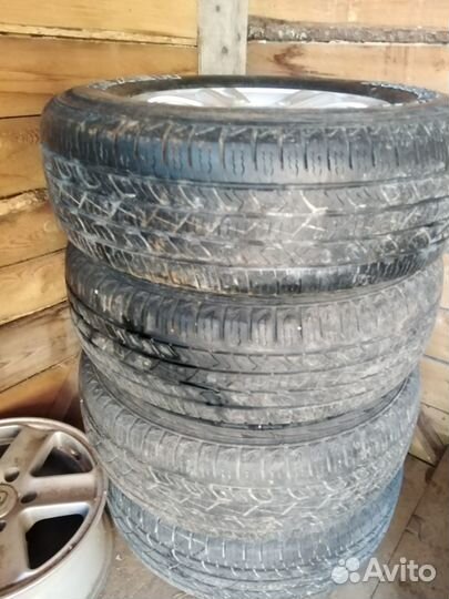 Летняя резина на дисках 235х70 r16. Ssangyong Acti