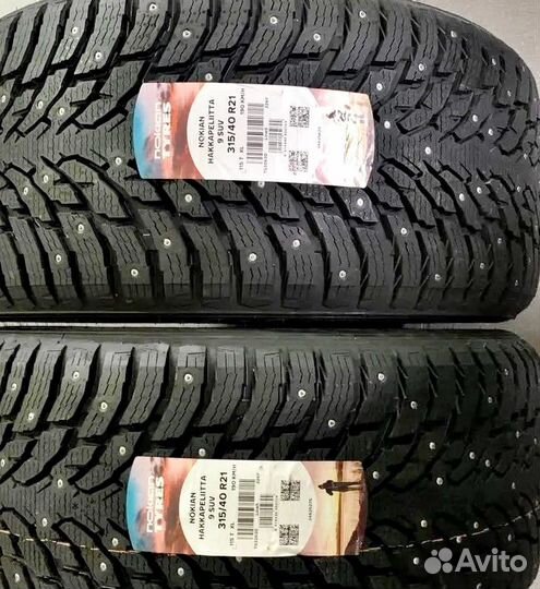 Nokian Tyres Hakkapeliitta 9 SUV 315/40 R21 и 275/45 R21 115T