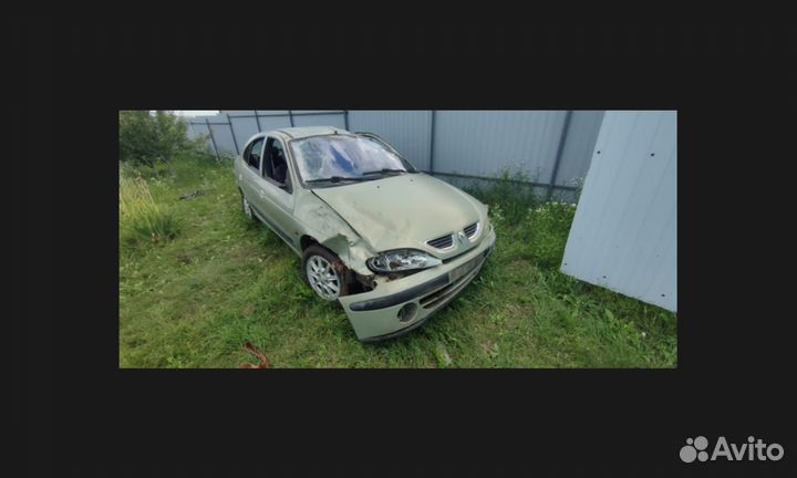 Разбор renault megane 1