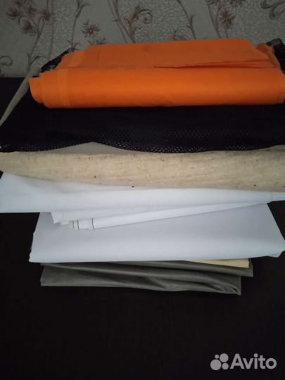 Ткань брезент+ дерматин