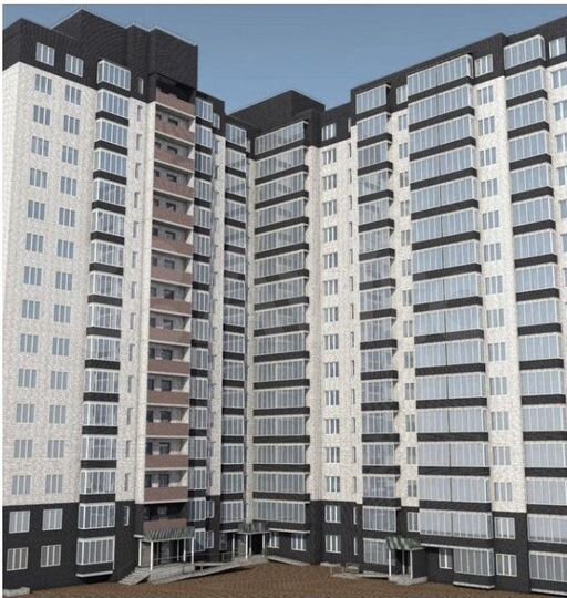 2-к. квартира, 56,8 м², 4/16 эт.