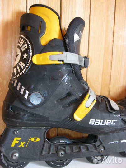 Коньки роликовые Bauer