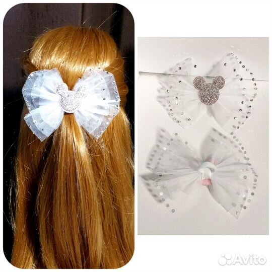 Школьные бантики Мышки