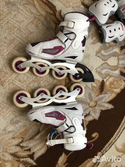 Ролики женские 38 размер+Защита