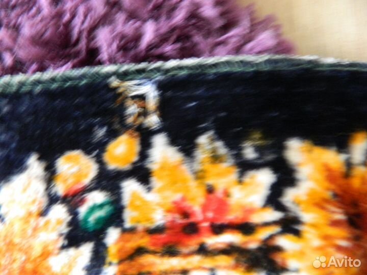 Винтажный плюшевый ковёр 