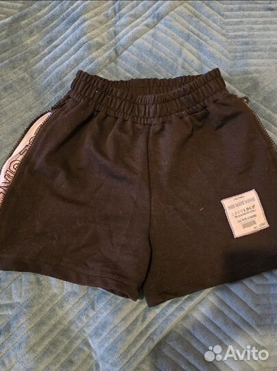 Трикотажные шорты на девочку
