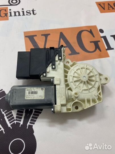Мотор стеклоподъемника задний правый Vw Passat B6